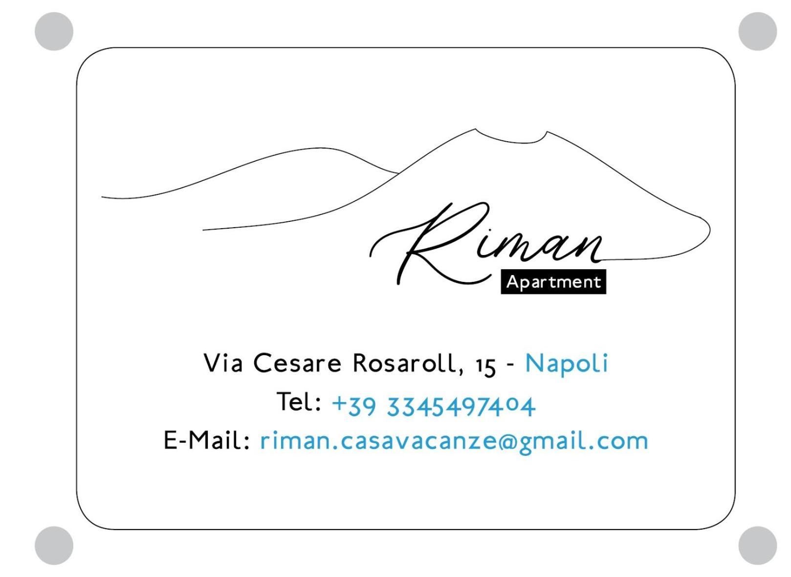 Riman, Apartment Naples Extérieur photo